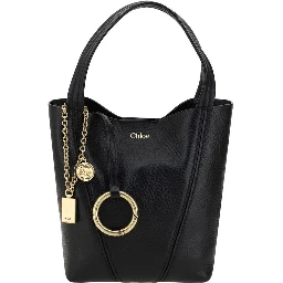Black Calf Leather Bos Taurus Shoulder Bag
