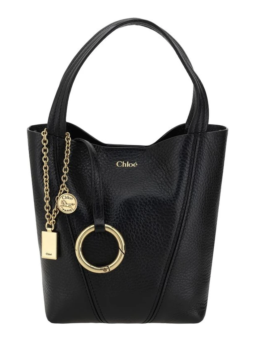 Black Calf Leather Bos Taurus Shoulder Bag