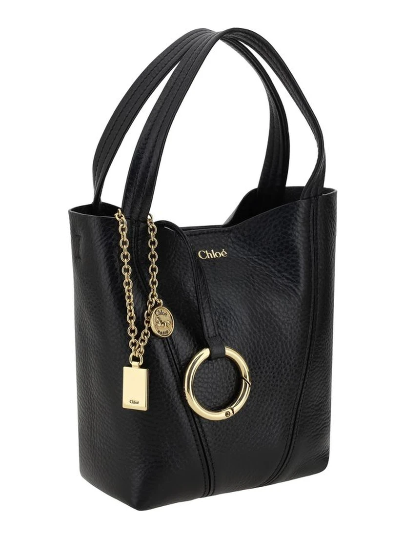 Black Calf Leather Bos Taurus Shoulder Bag