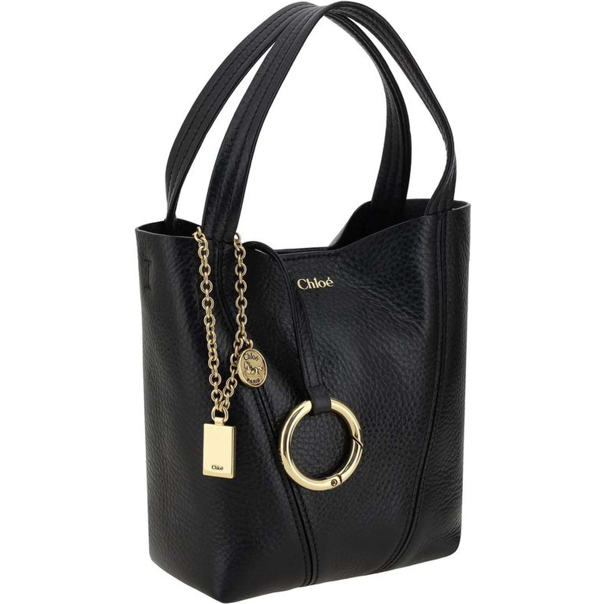 Black Calf Leather Bos Taurus Shoulder Bag
