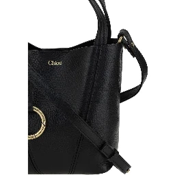 Black Calf Leather Bos Taurus Shoulder Bag