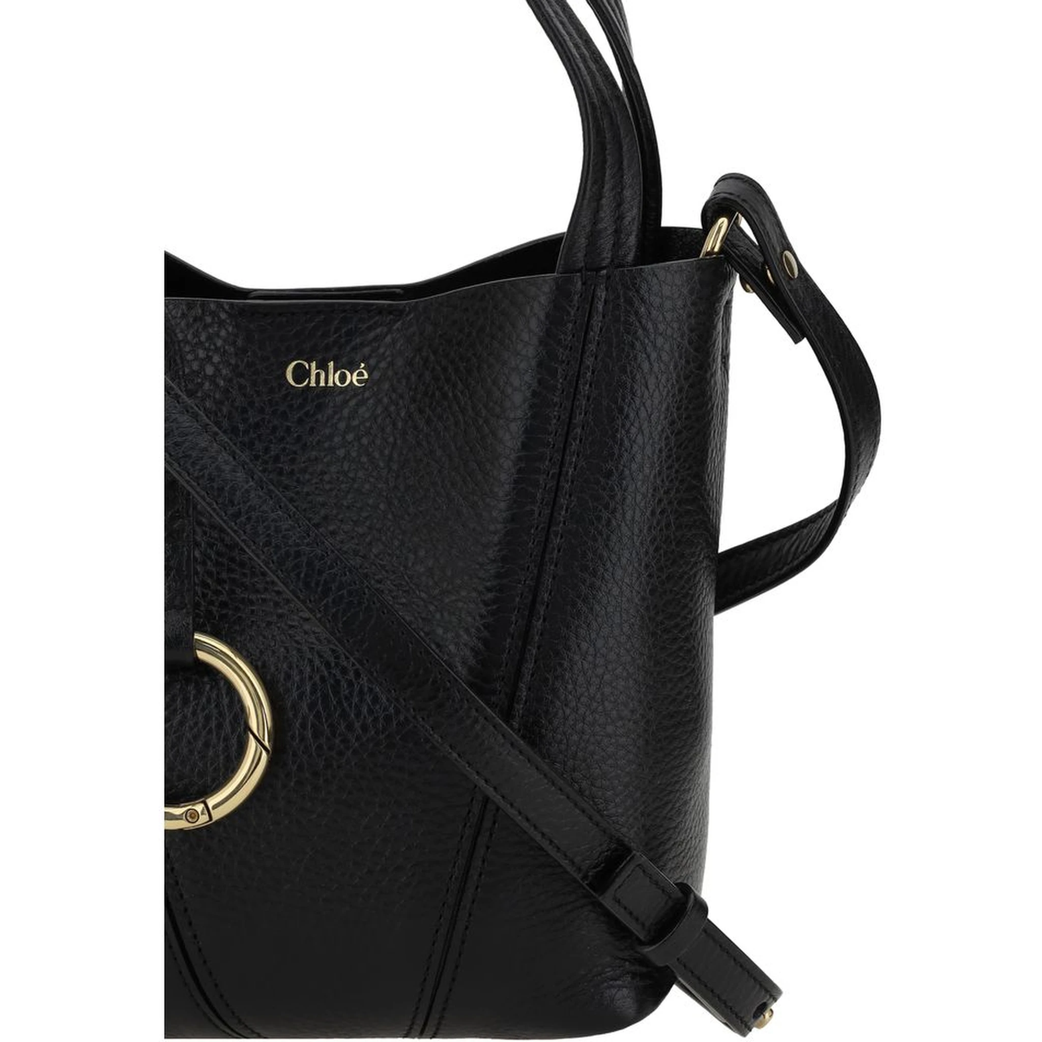 Black Calf Leather Bos Taurus Shoulder Bag