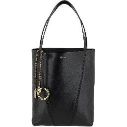 Black Calf Leather Bos Taurus Shoulder Bag
