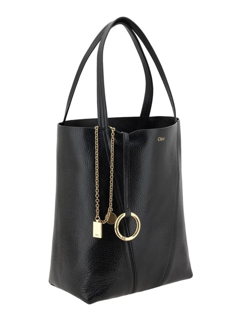 Black Calf Leather Bos Taurus Shoulder Bag