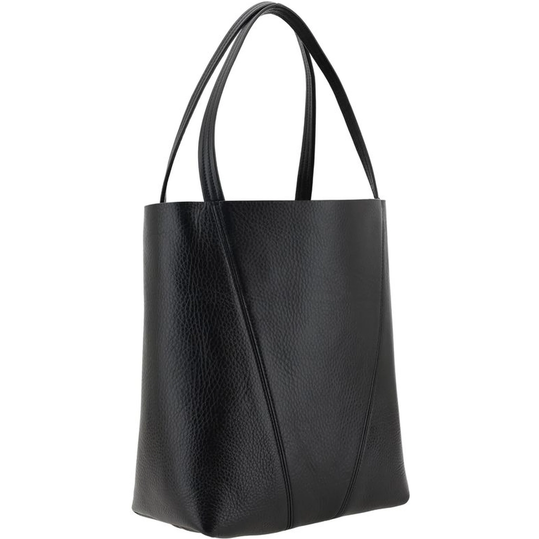Black Calf Leather Bos Taurus Shoulder Bag