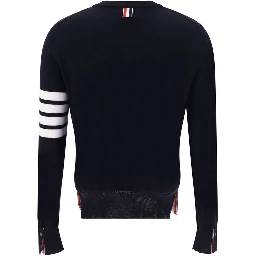 Blue Fleece Wool Sweatshirt