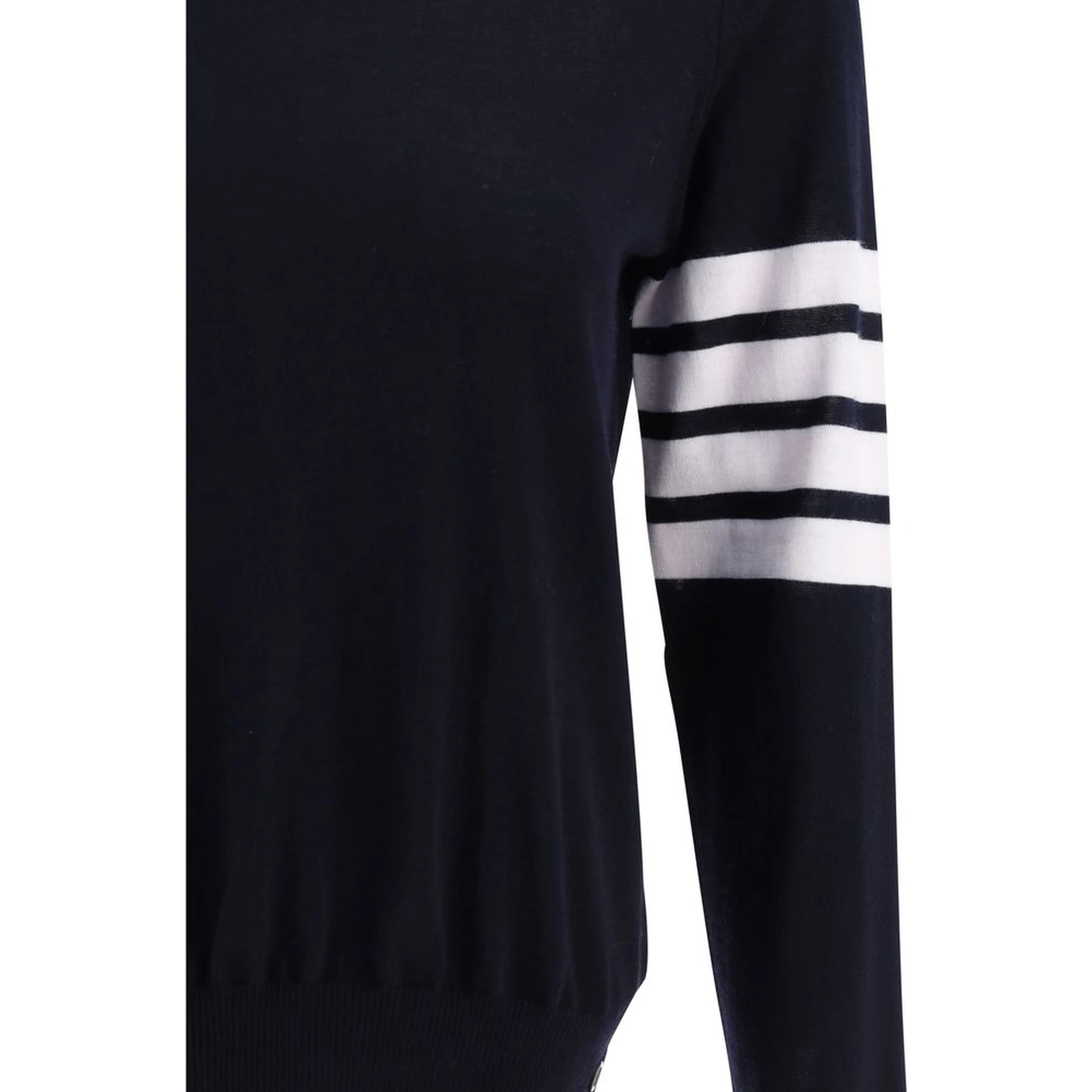 Blue Fleece Wool Sweatshirt