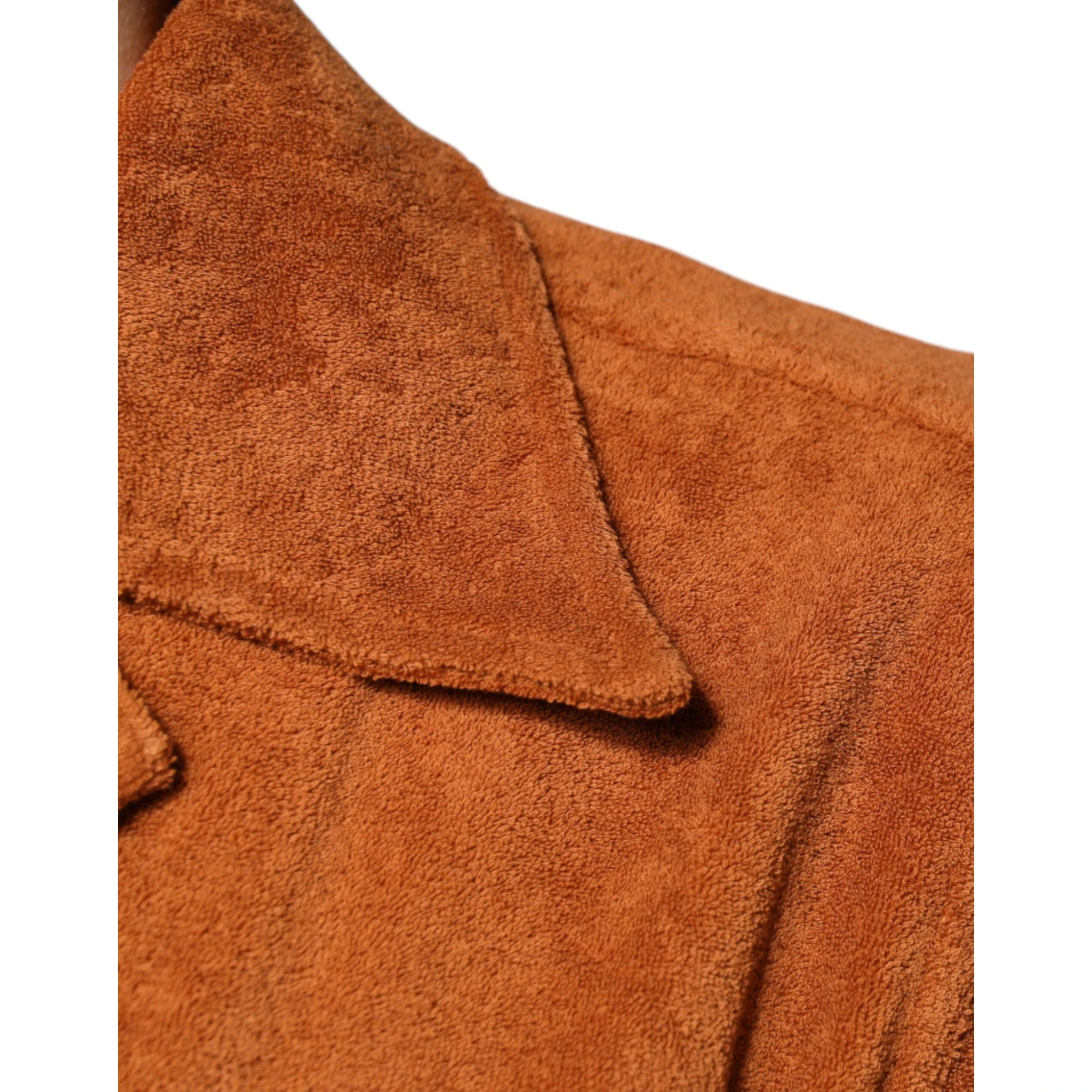 Hazel Cotton Velvet Button Down Collared Shirt