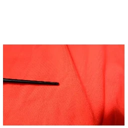 Orange Logo Polyester Crew Neck T-shirt