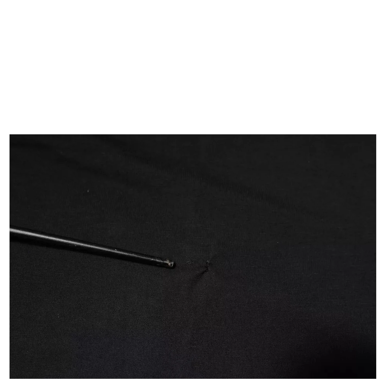 Black Cotton Crew Neck Short Sleeves T-shirt