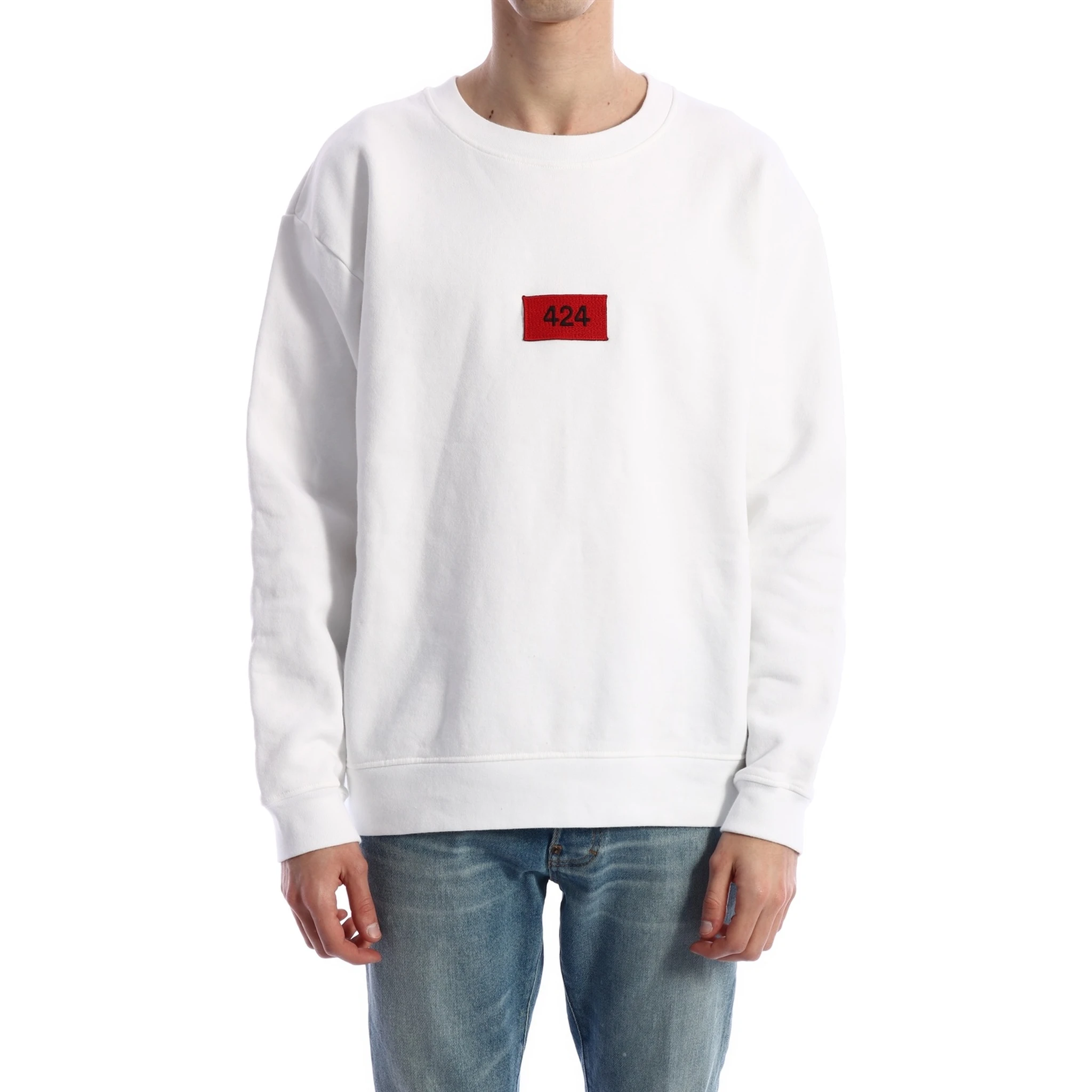 Sweatshirt Logo White