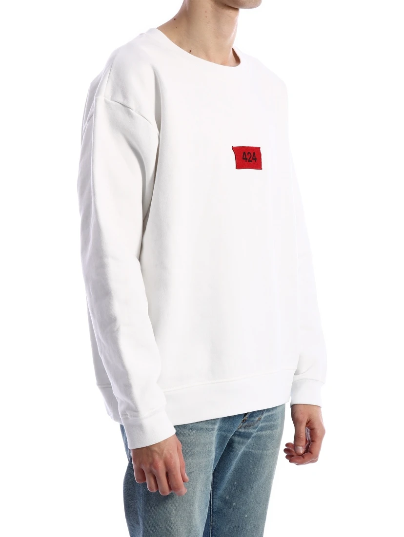 Sweatshirt Logo White