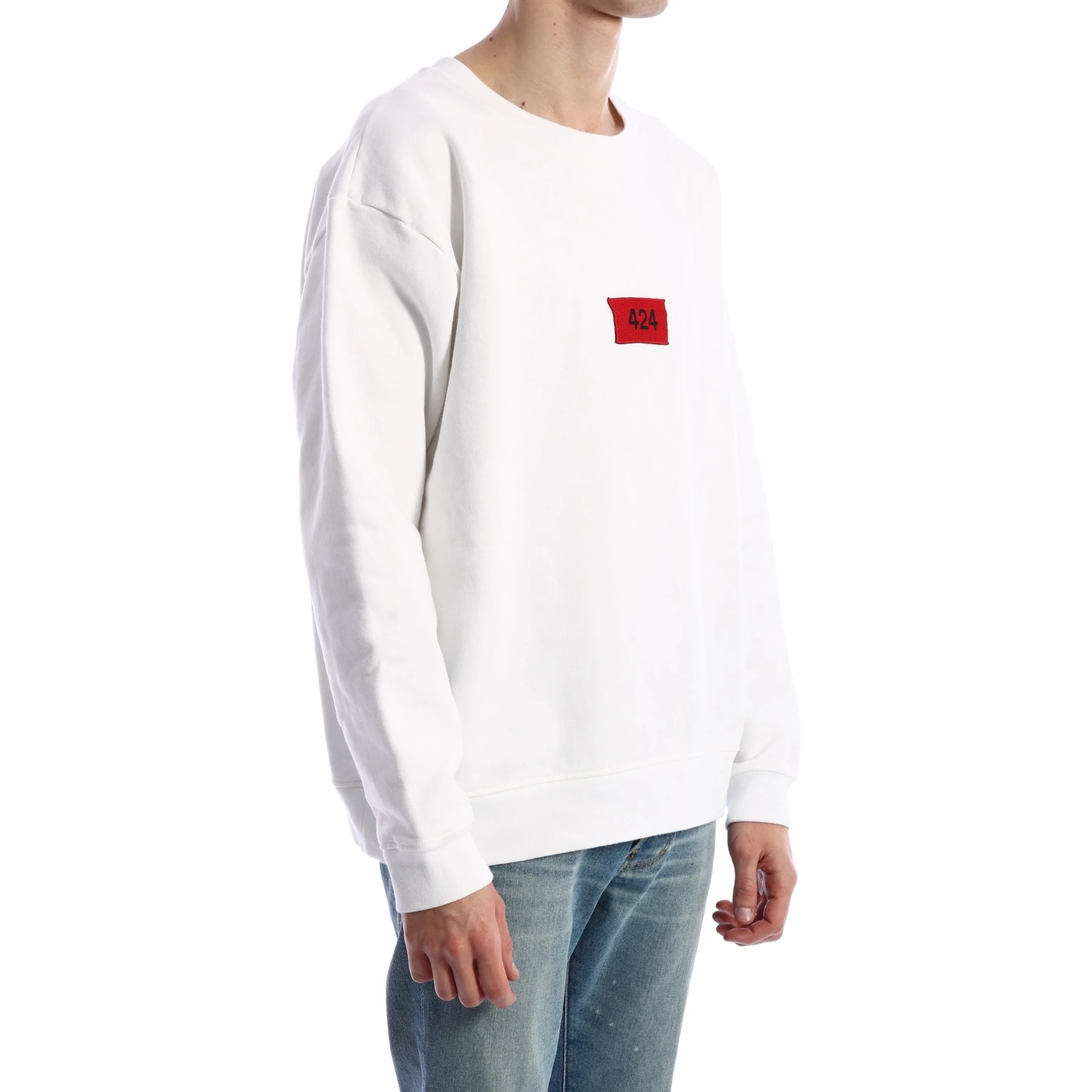 Sweatshirt Logo White