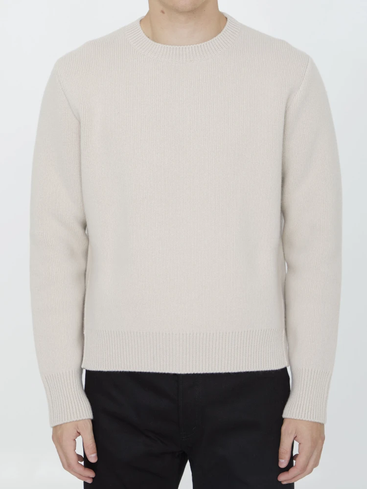 Wool and cashmere sweater