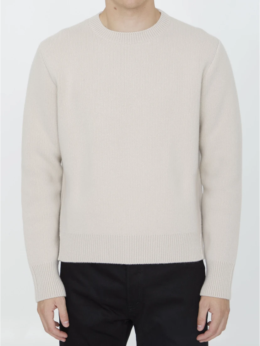 Wool and cashmere sweater