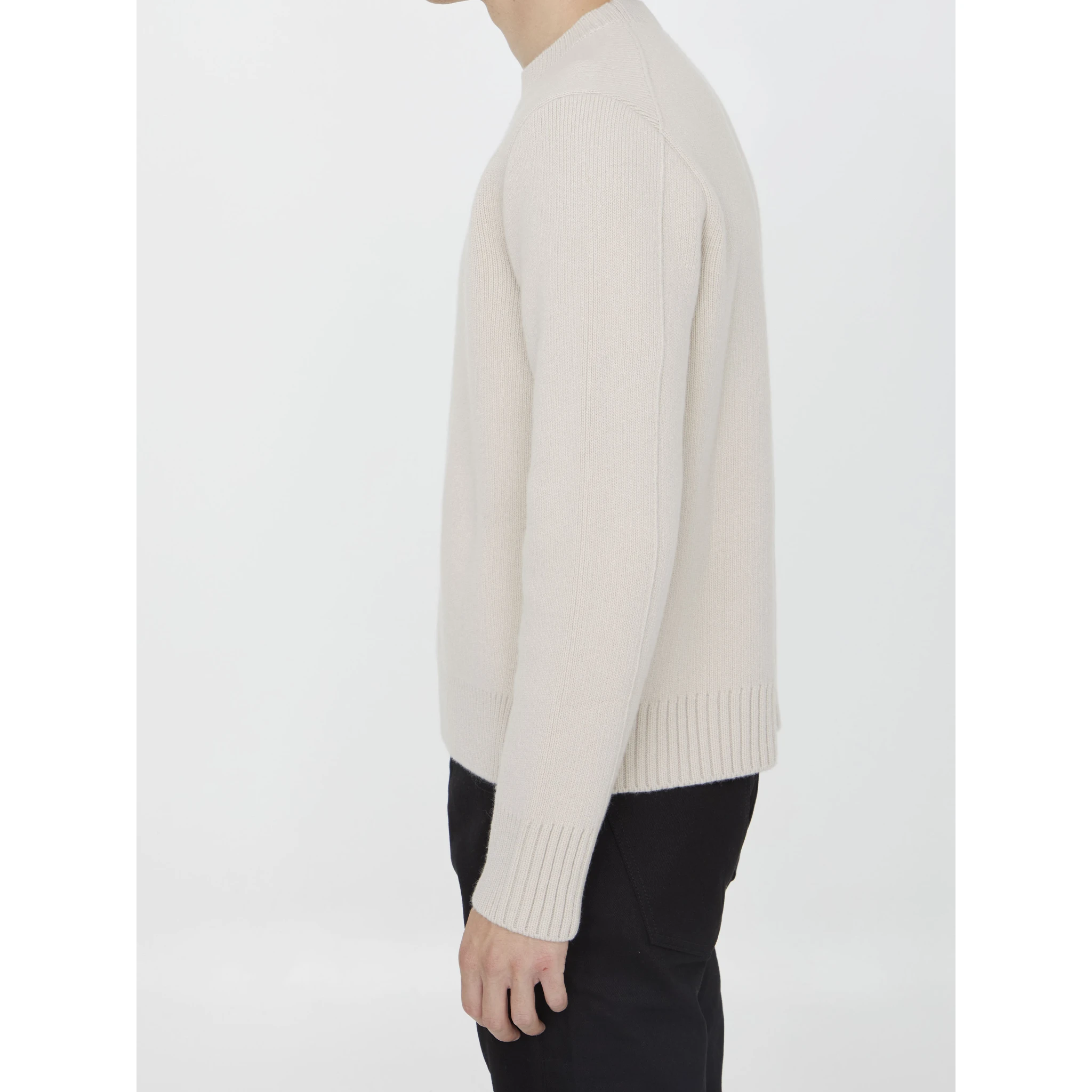 Wool and cashmere sweater