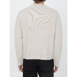 Wool and cashmere sweater