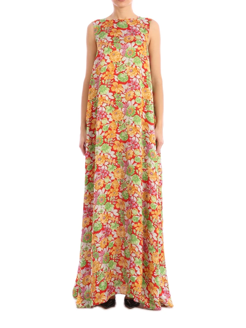 Floral Print Maxi Dress