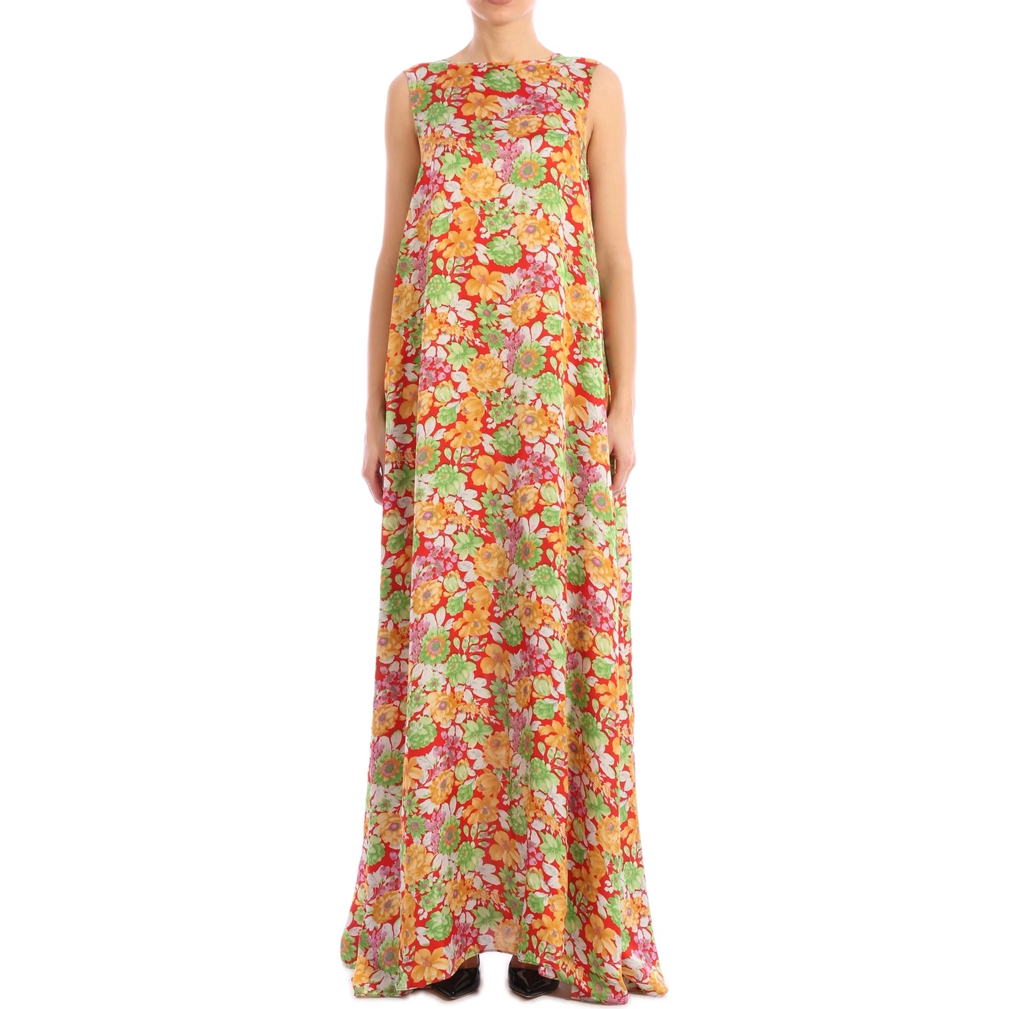 Floral Print Maxi Dress