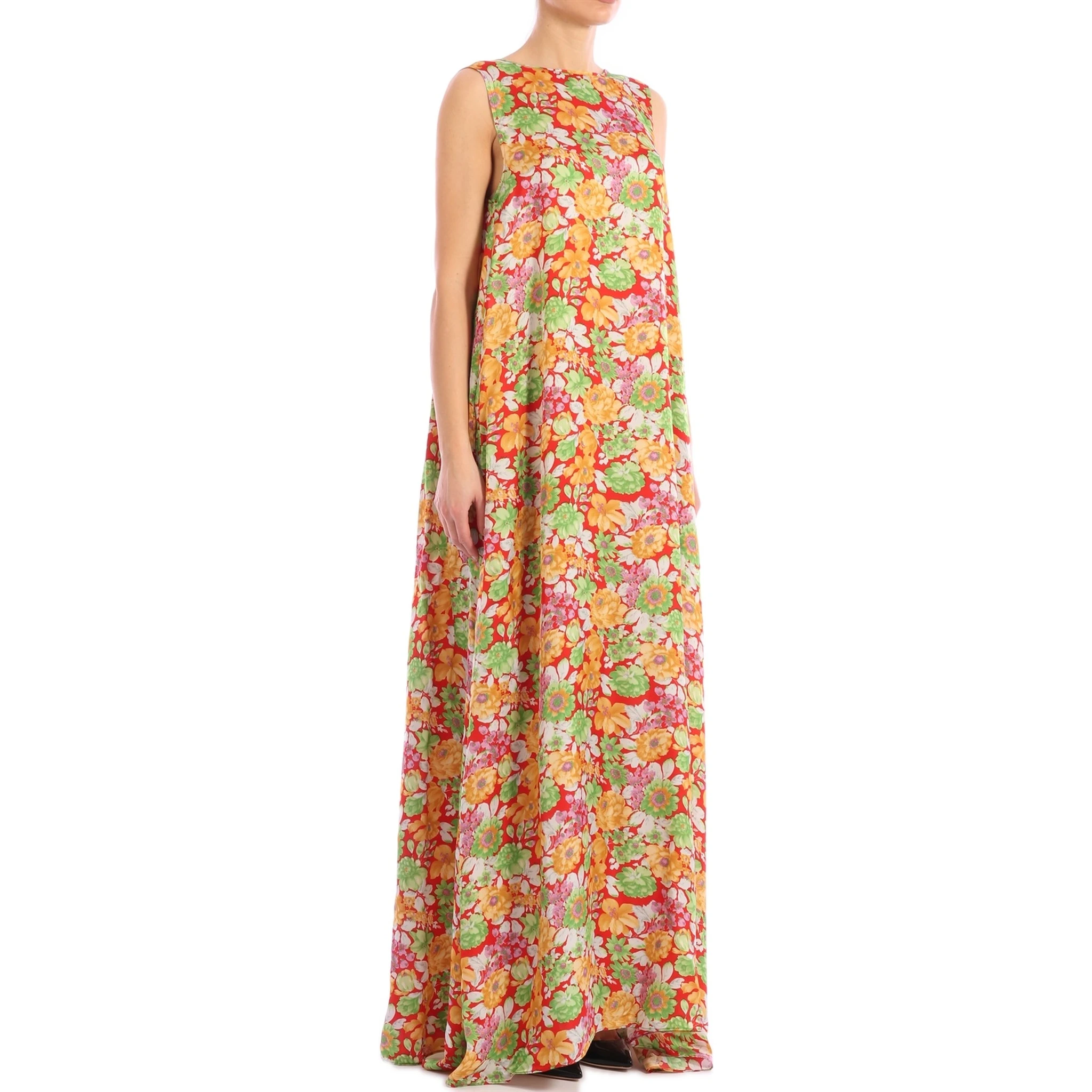 Floral Print Maxi Dress