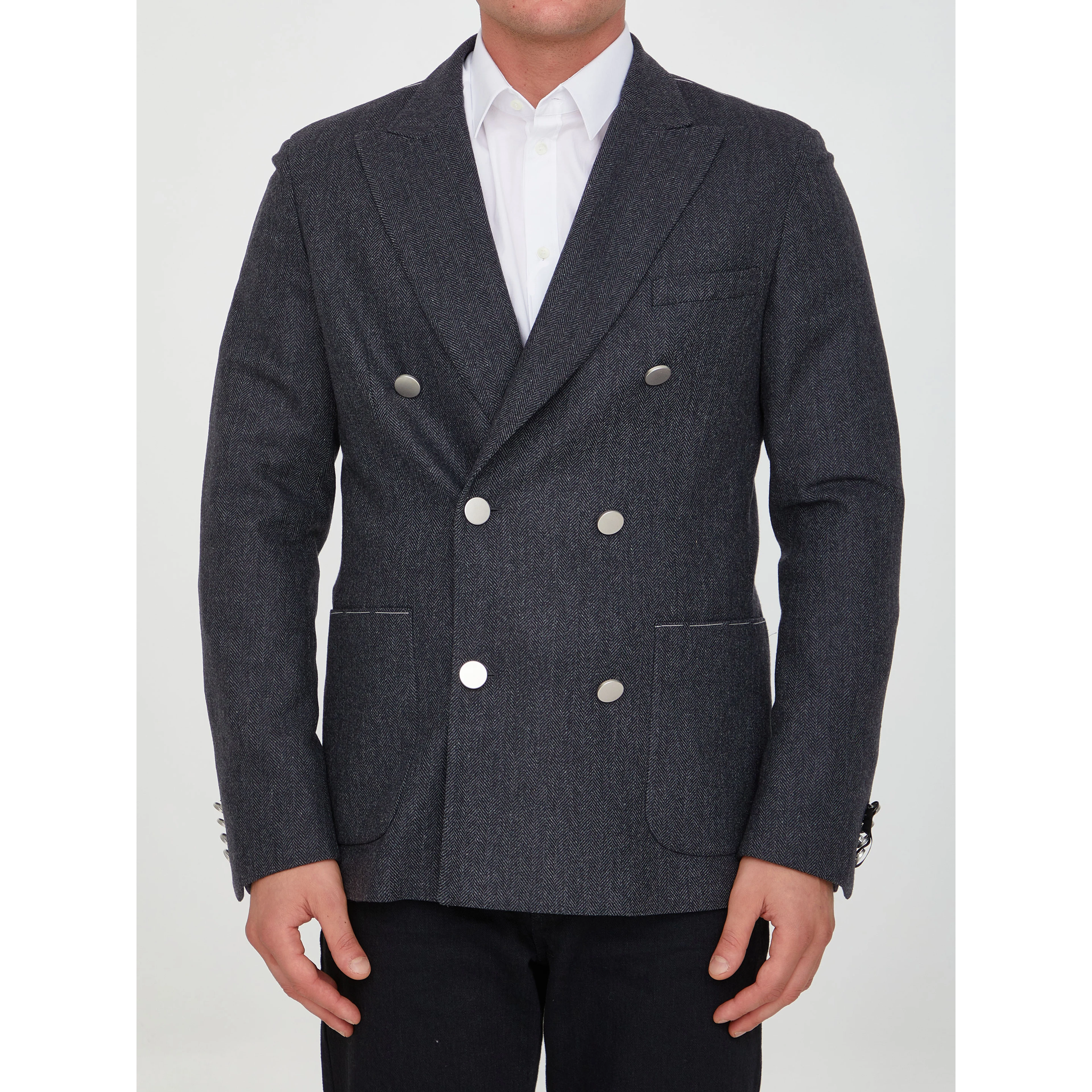 Grey wool jacket