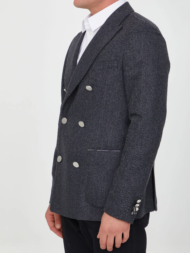 Grey wool jacket alternative