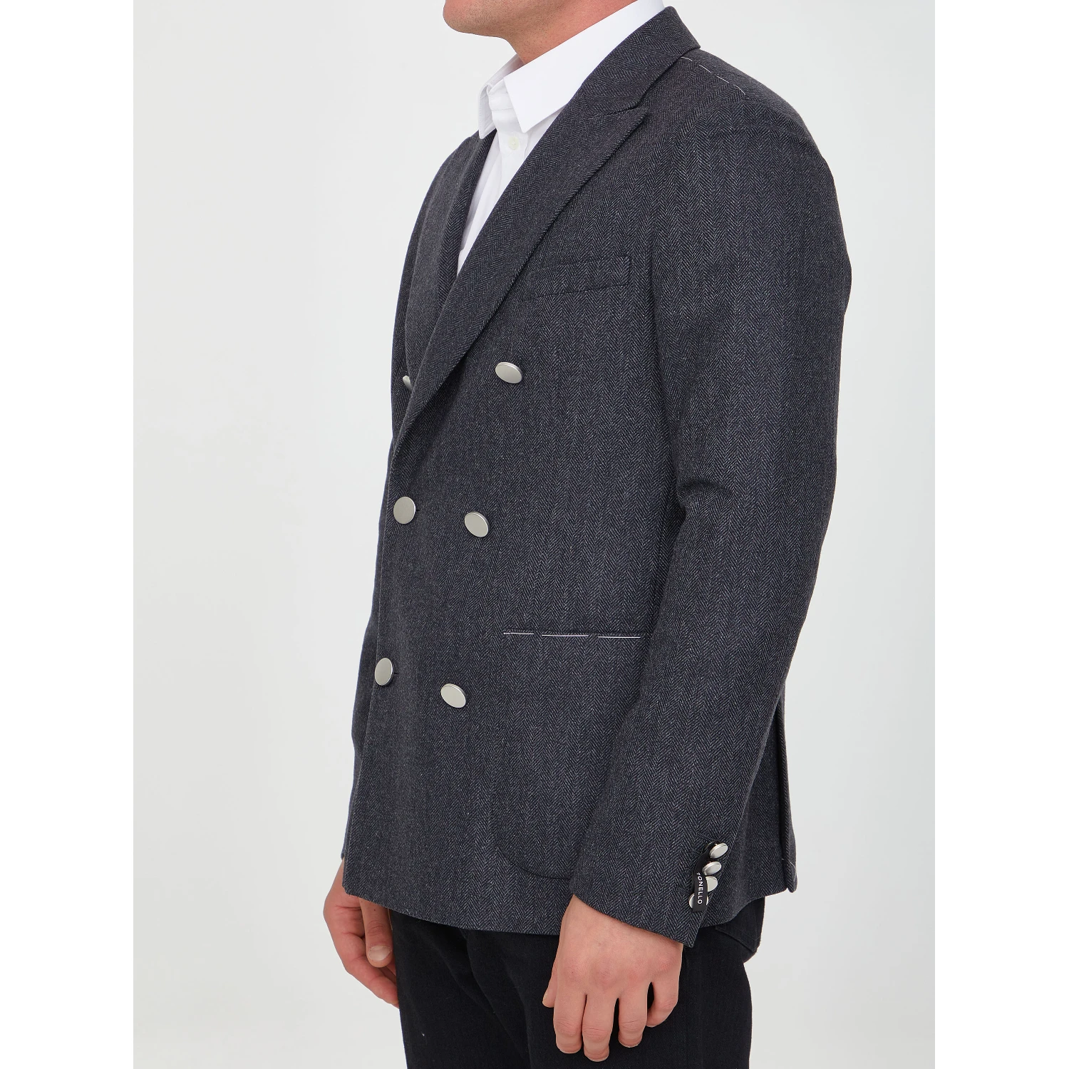Grey wool jacket