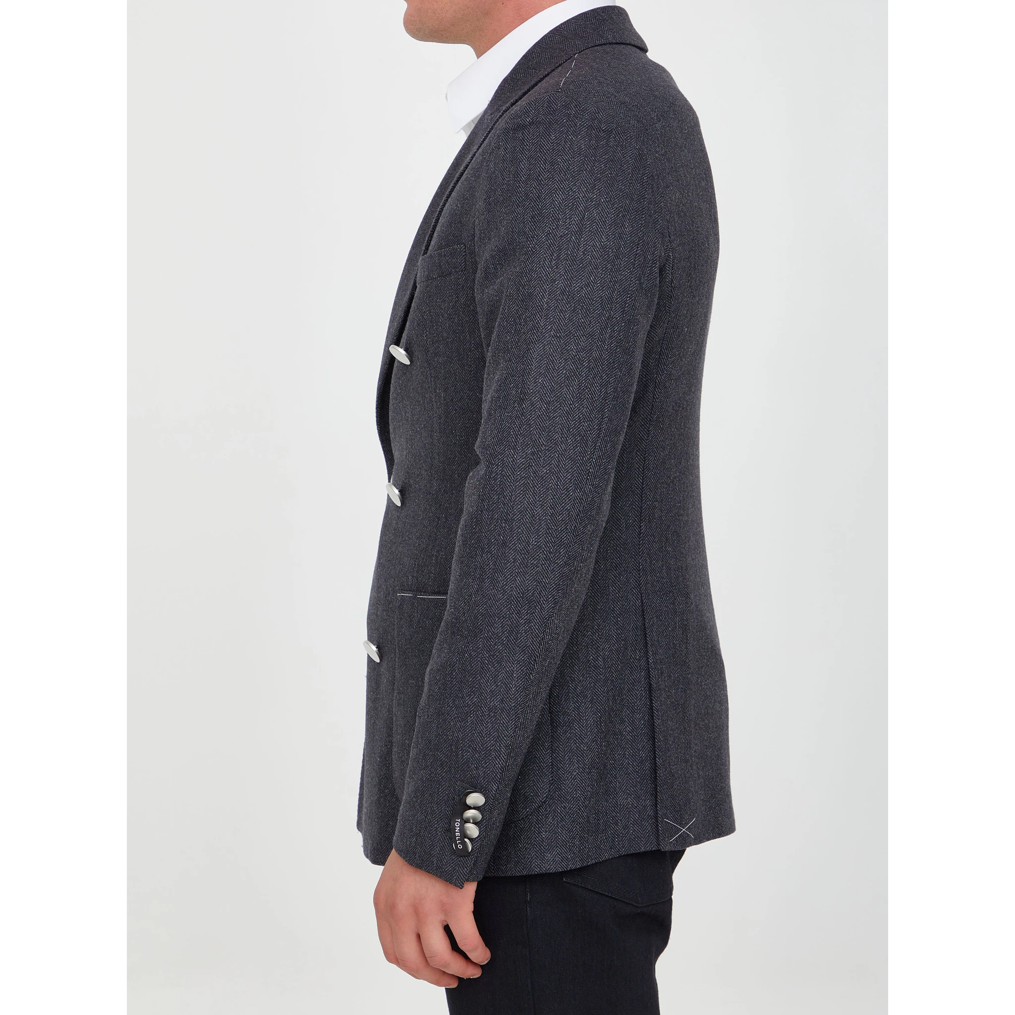 Grey wool jacket