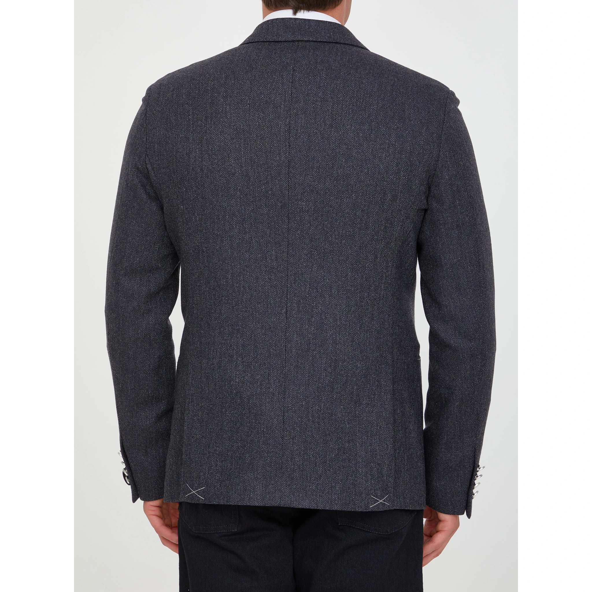 Grey wool jacket