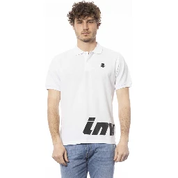 White Cotton Polo Shirt