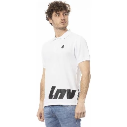 White Cotton Polo Shirt