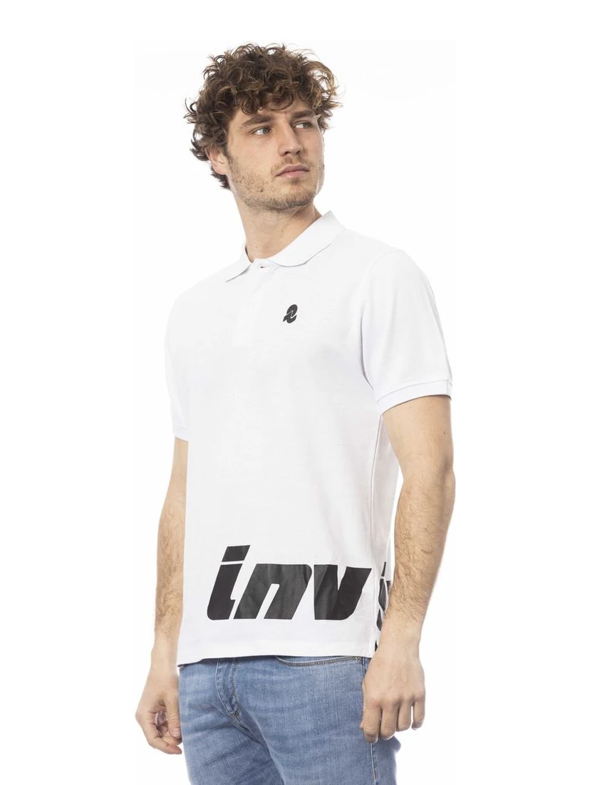 White Cotton Polo Shirt