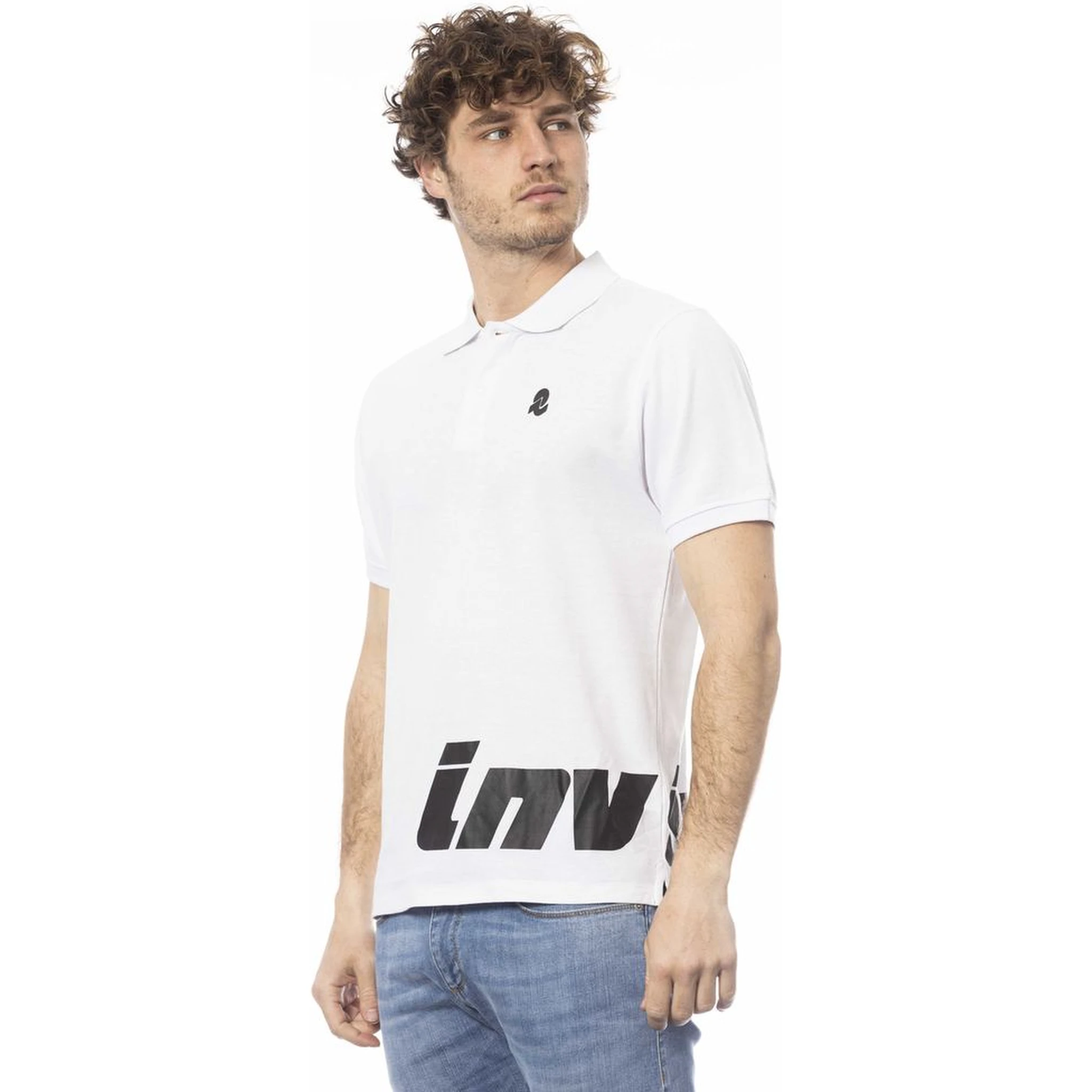 White Cotton Polo Shirt