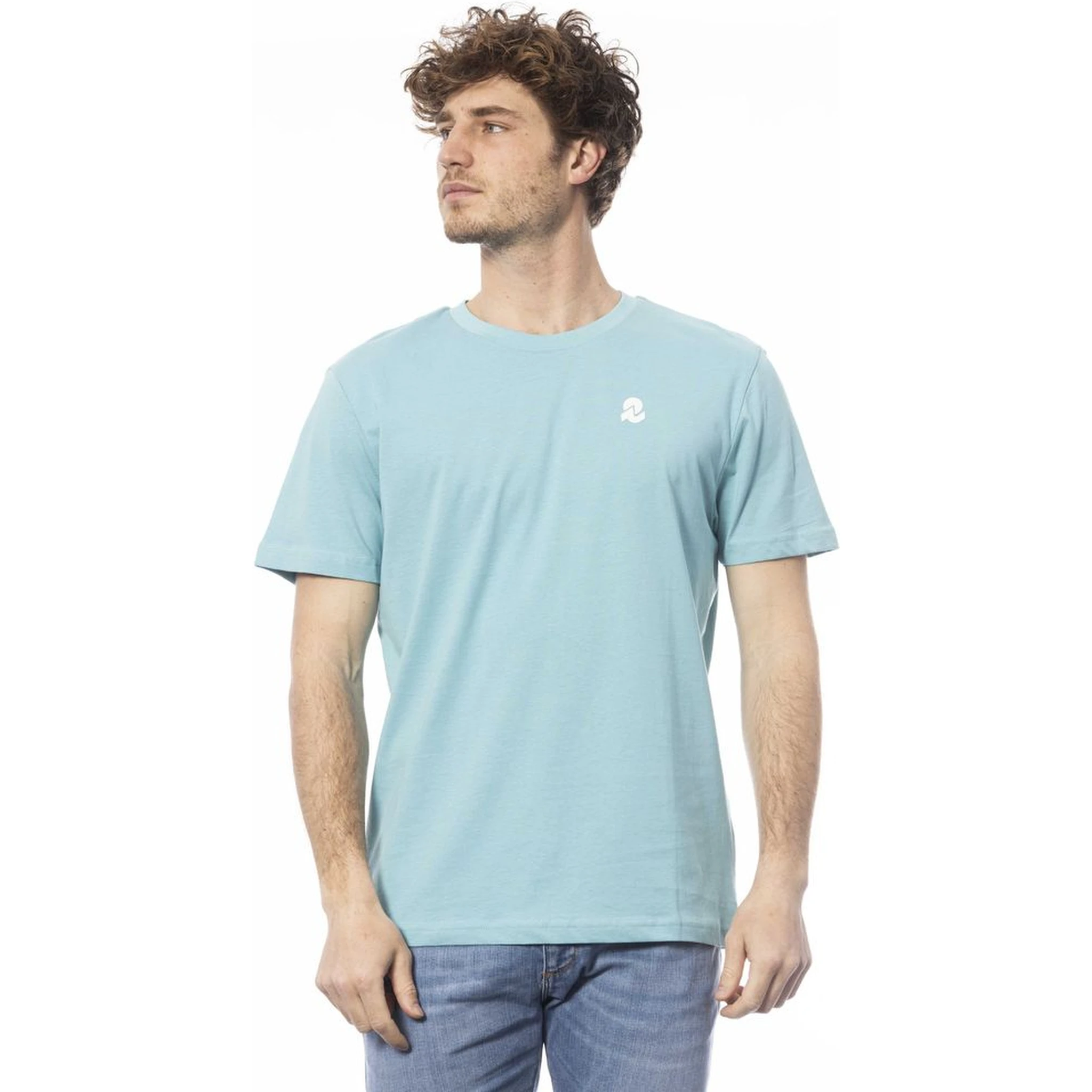 Light Blue Cotton T-Shirt