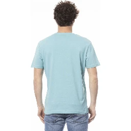 Light Blue Cotton T-Shirt