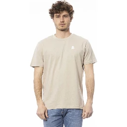 Beige Cotton T-Shirt