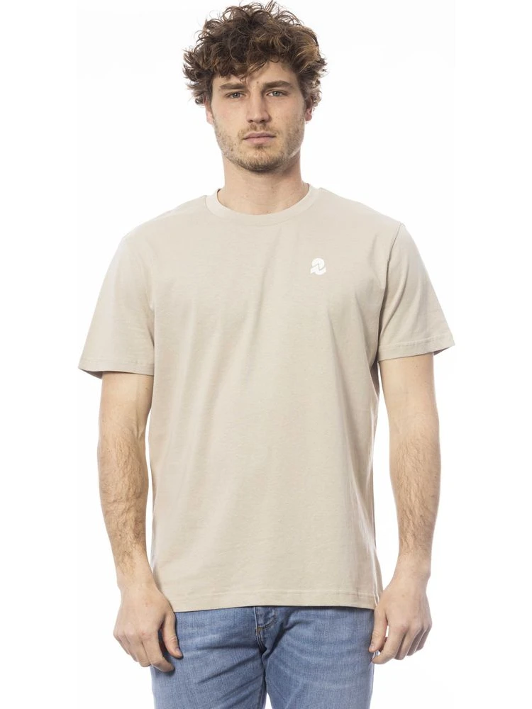 Beige Cotton T-Shirt