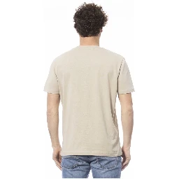 Beige Cotton T-Shirt