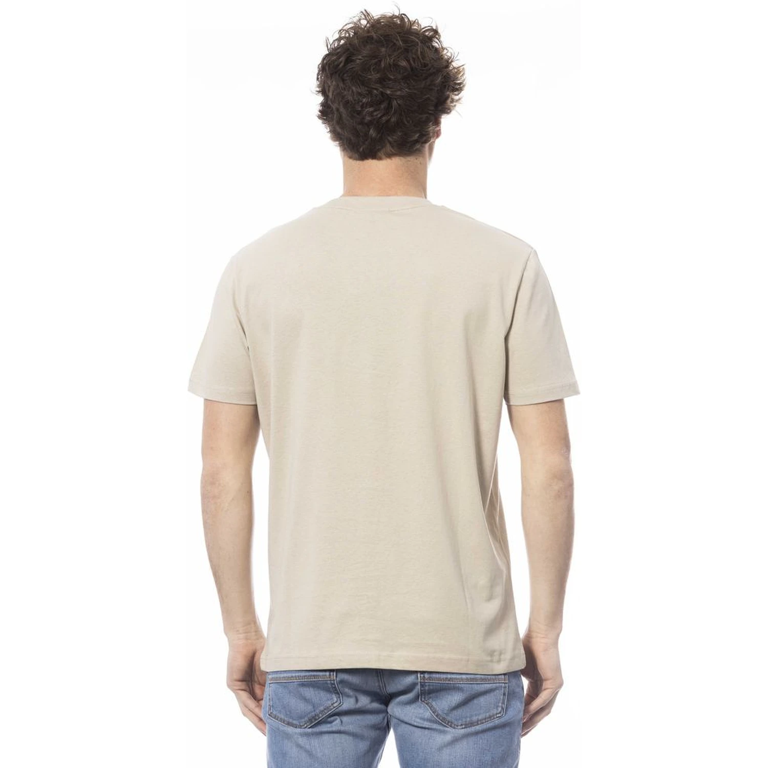 Beige Cotton T-Shirt