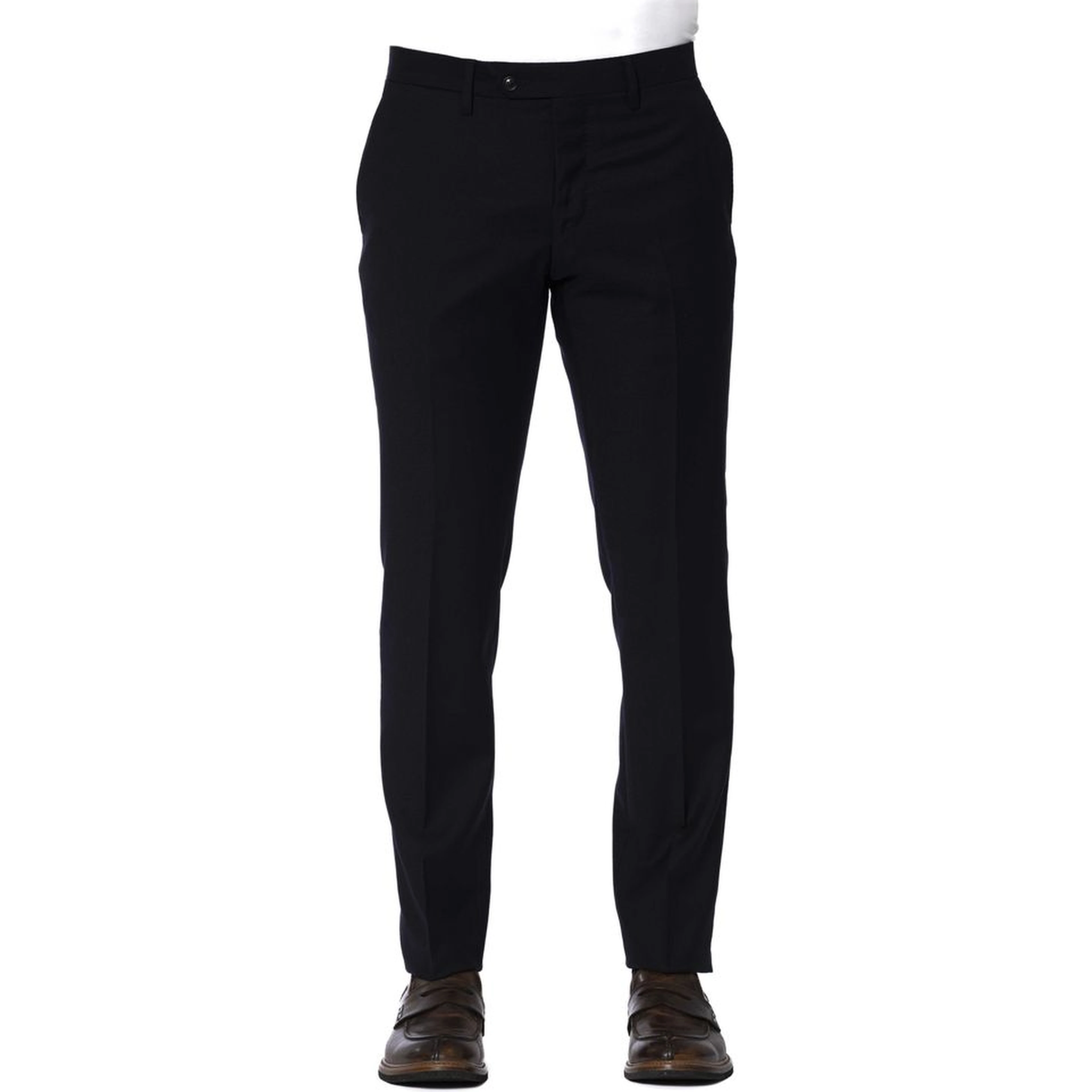 Blue Wool Pant