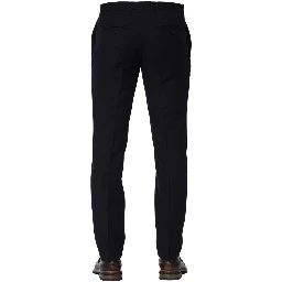 Blue Wool Pant