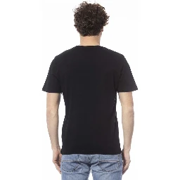 Black Cotton T-Shirt