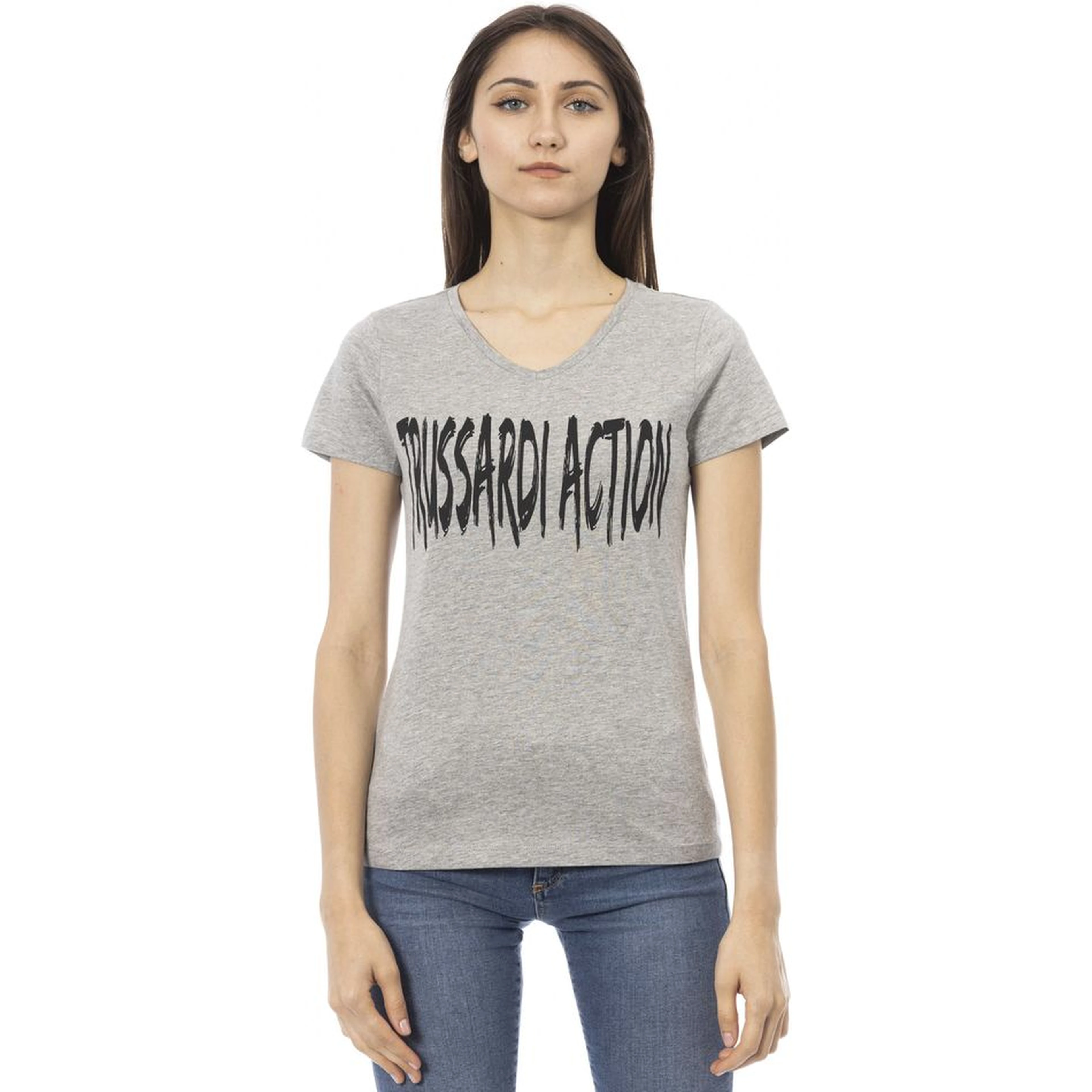 Gray Cotton T-Shirt