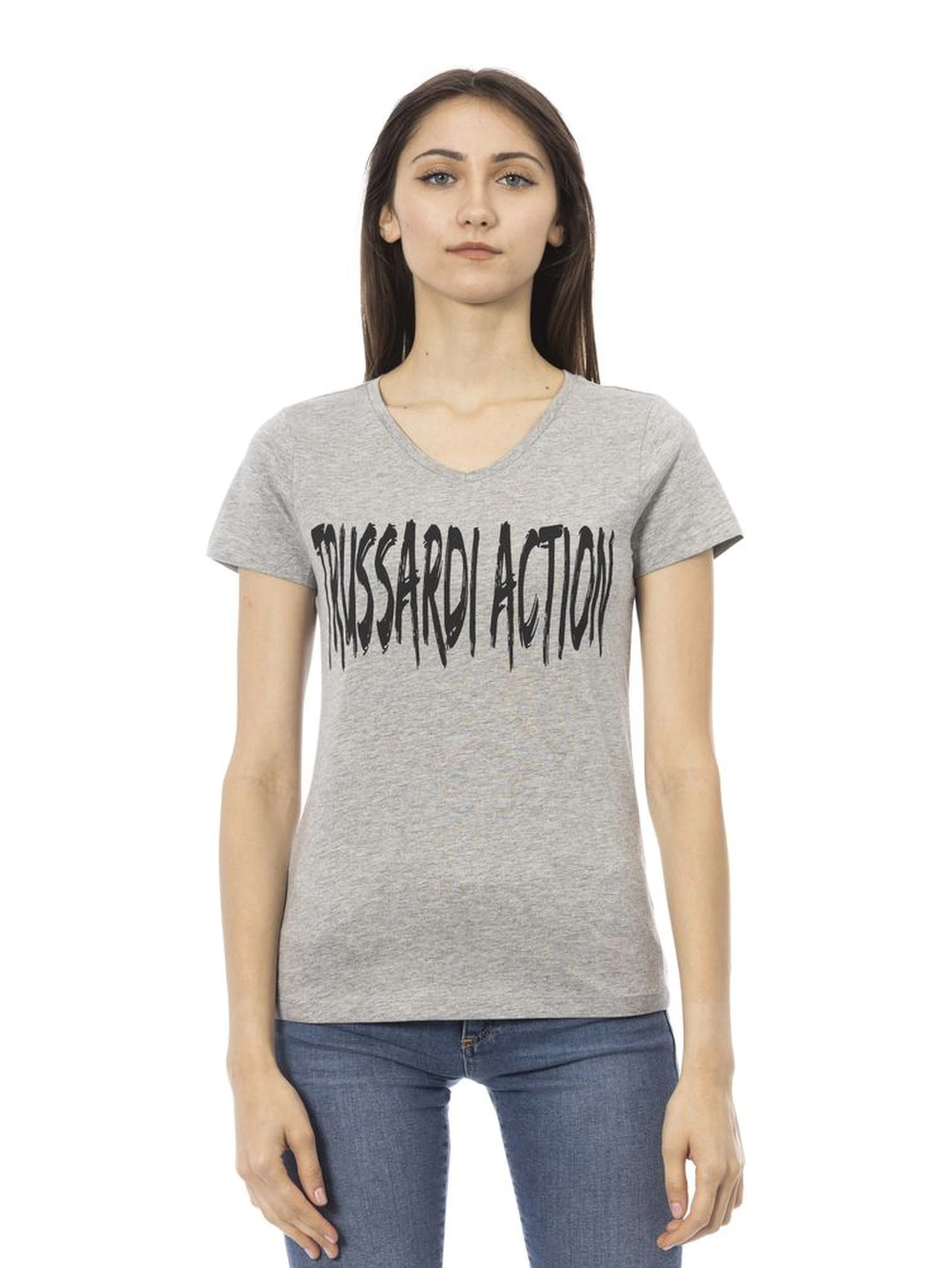 Gray Cotton T-Shirt