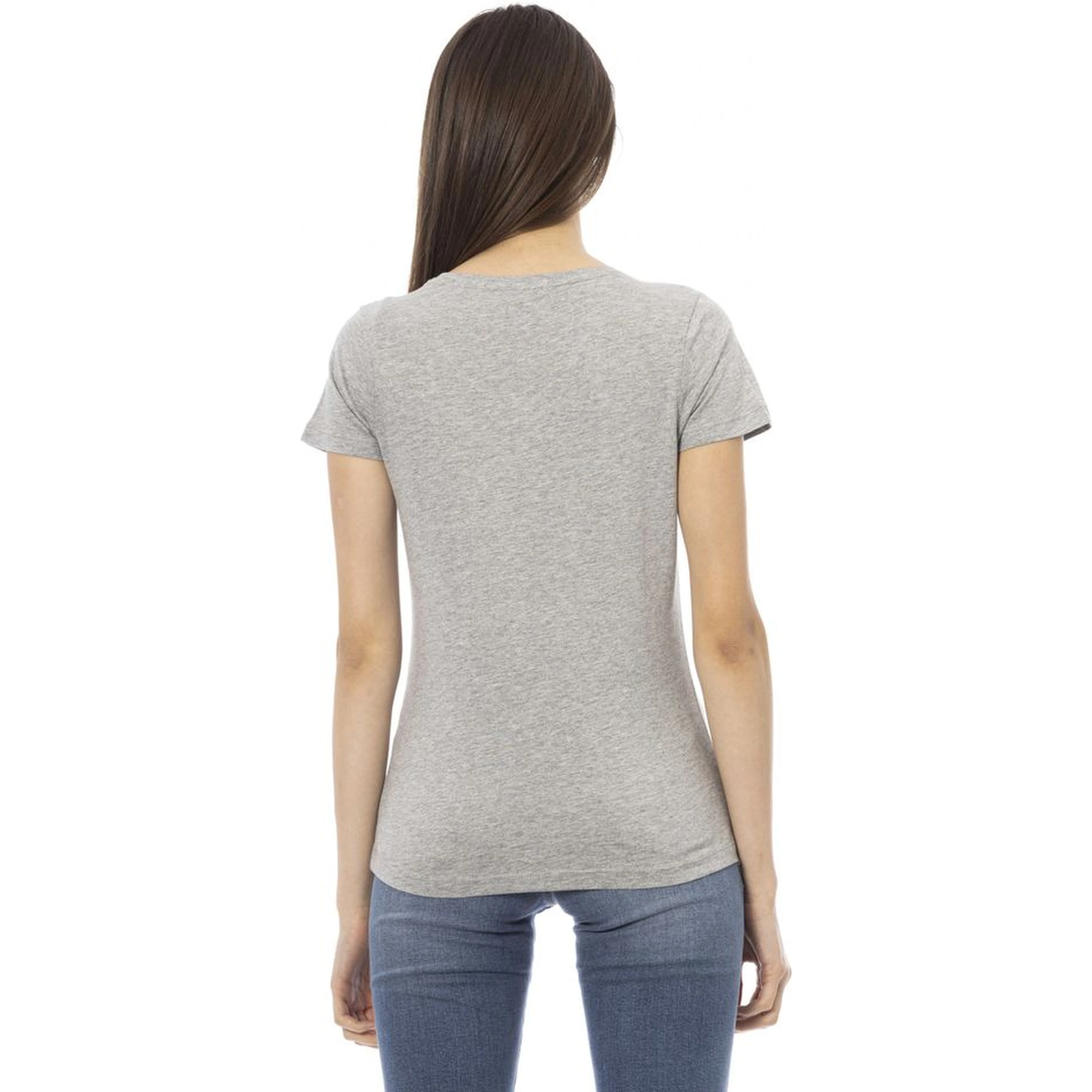Gray Cotton T-Shirt
