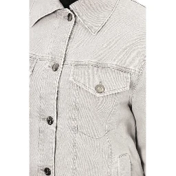 Gray Cotton Jackets & Coat