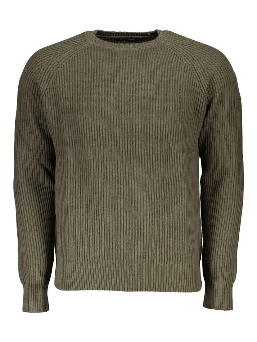 Green Cotton Sweater