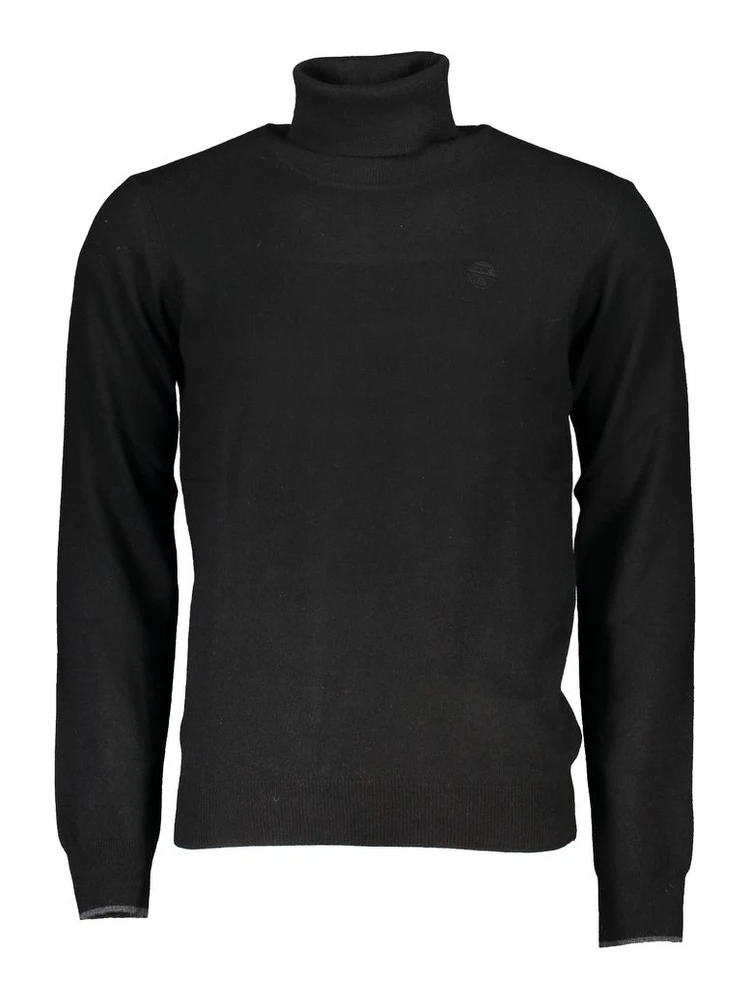 Black Fabric Sweater