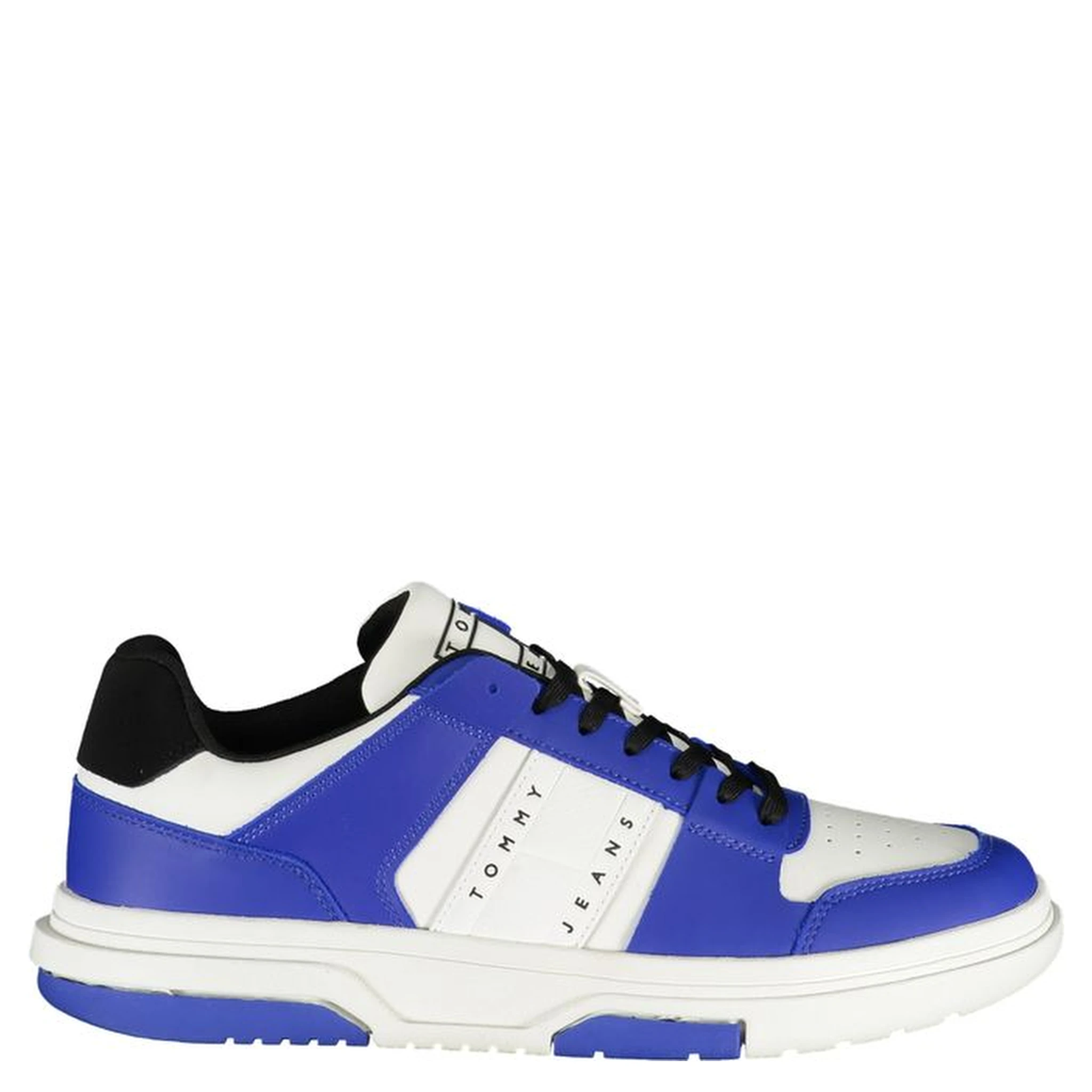 Blue Polyester Sneaker