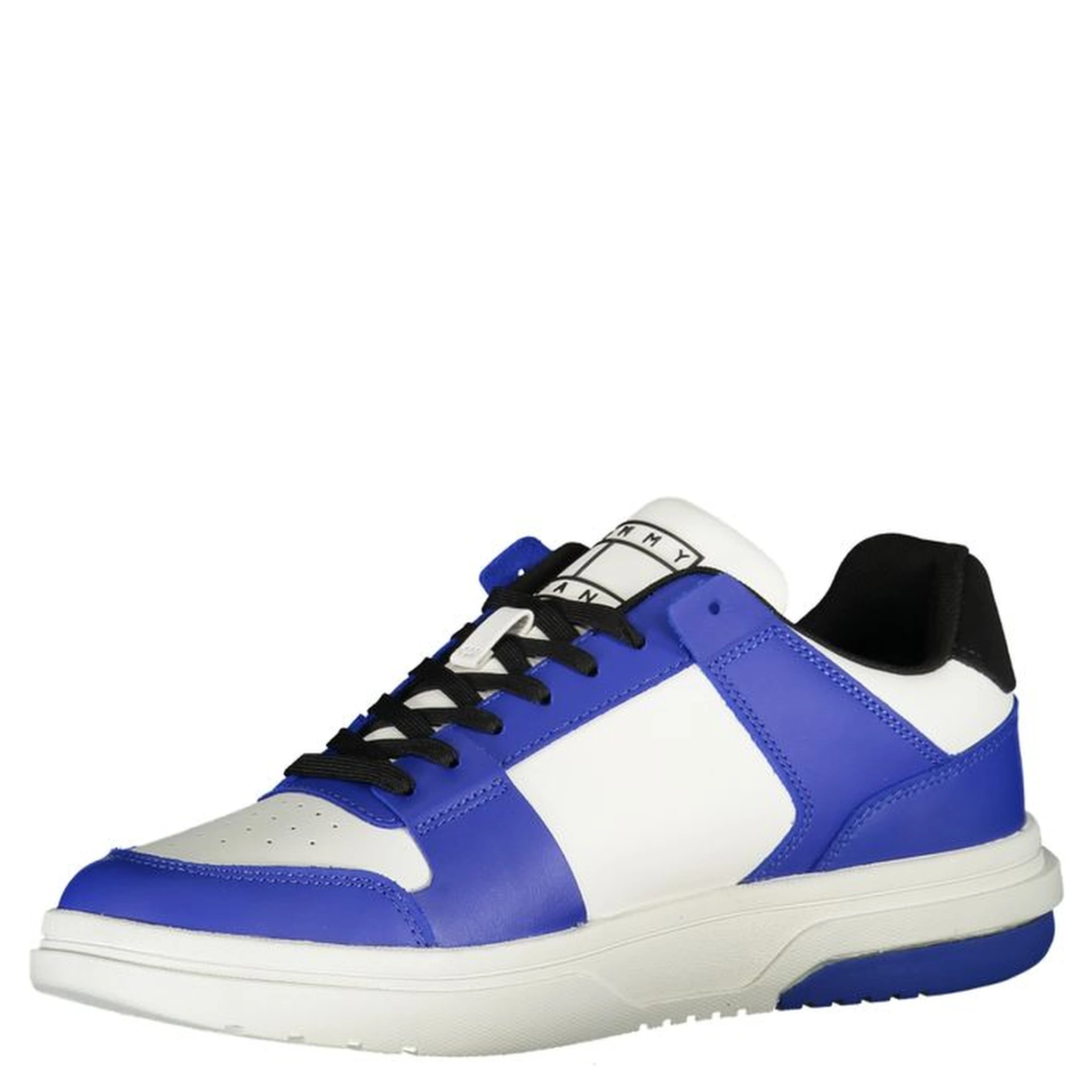 Blue Polyester Sneaker